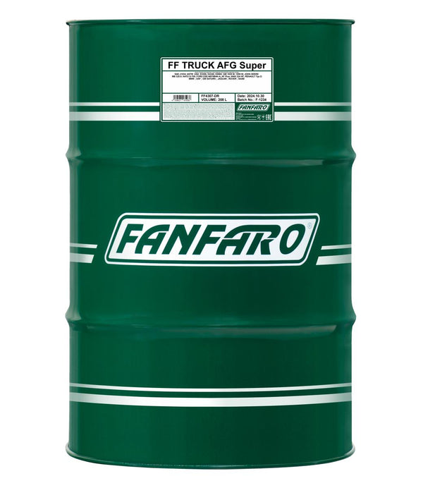 FANFARO Truck AFG Super jäähdytinneste vihreä, 208L (100%)