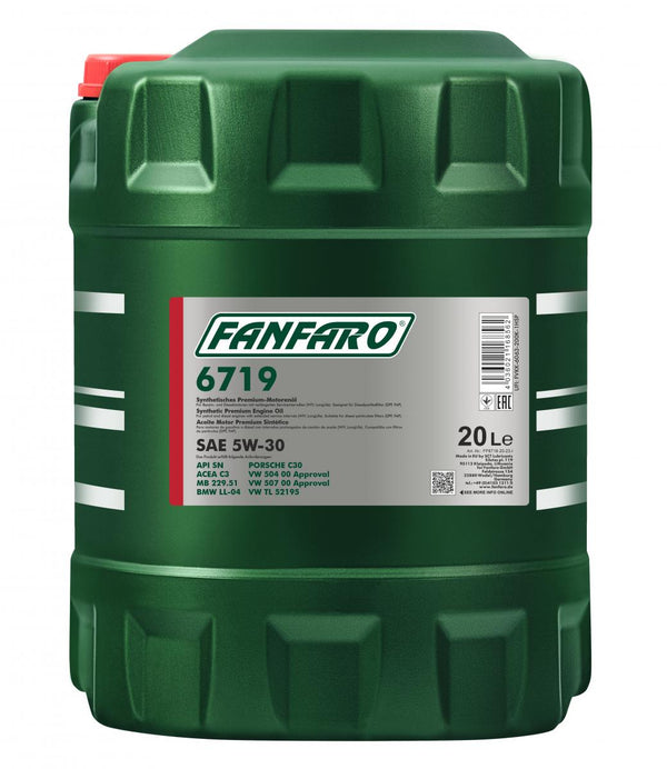 FANFARO 6719 5W-30 504/507, 20 L