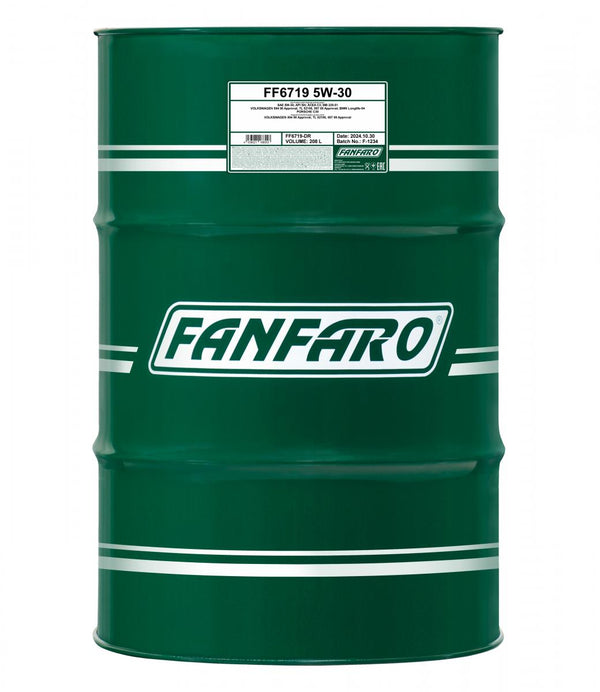 FANFARO 6719 5W-30 504/507, 208 L