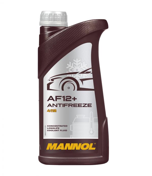 MANNOL jäähdytinneste punainen Antifreeze AF12+ Longlife 4112