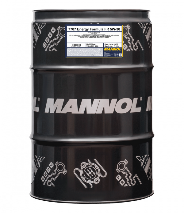 MANNOL moottoriöljy Energy Formula FR 5W-30 60 L