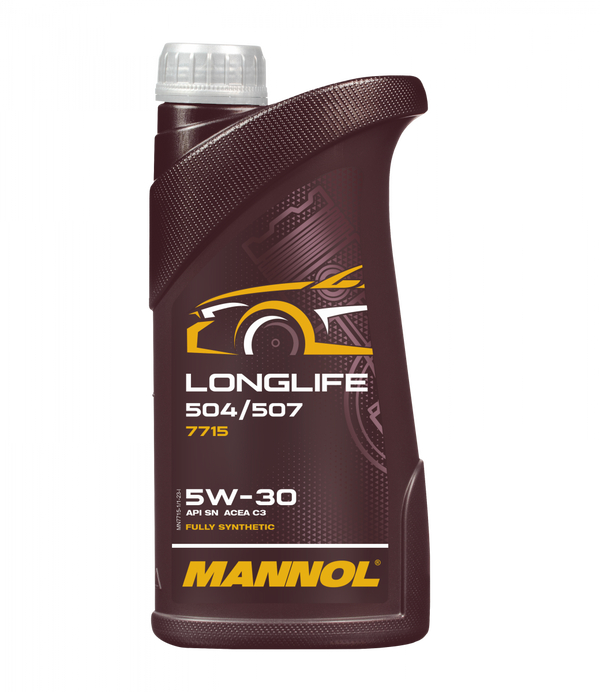 MANNOL 7715Longlife 504/507 5W-30 moottoriöljy 1 L