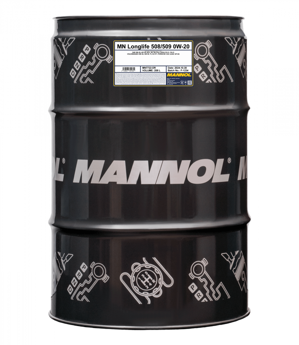 MANNOL moottoriöljy Longlife 508/509 0W-20 208 L