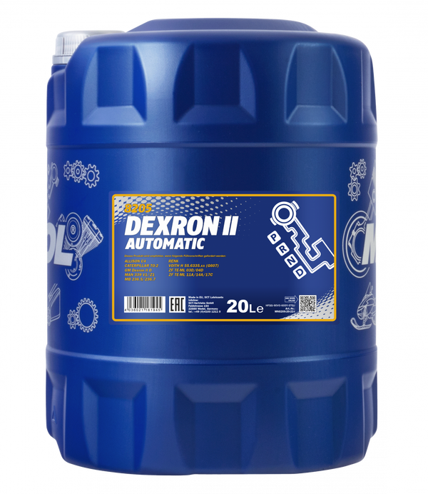 MANNOL vaihteistoöljy Automatic ATF Dexron II 20 l