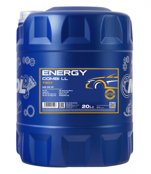 Mannol Energy Combi LL 5W-30, 20L - Motoroljor - MN7907-20 - 1